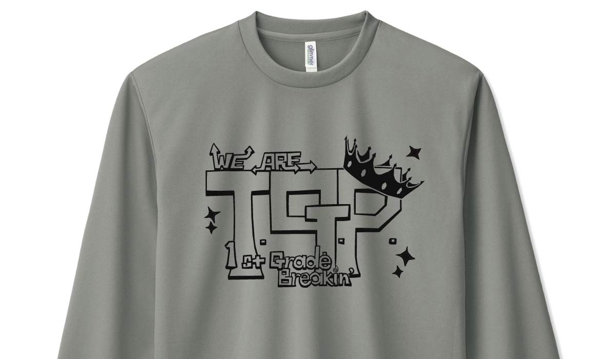 ドライ長袖Tシャツ
